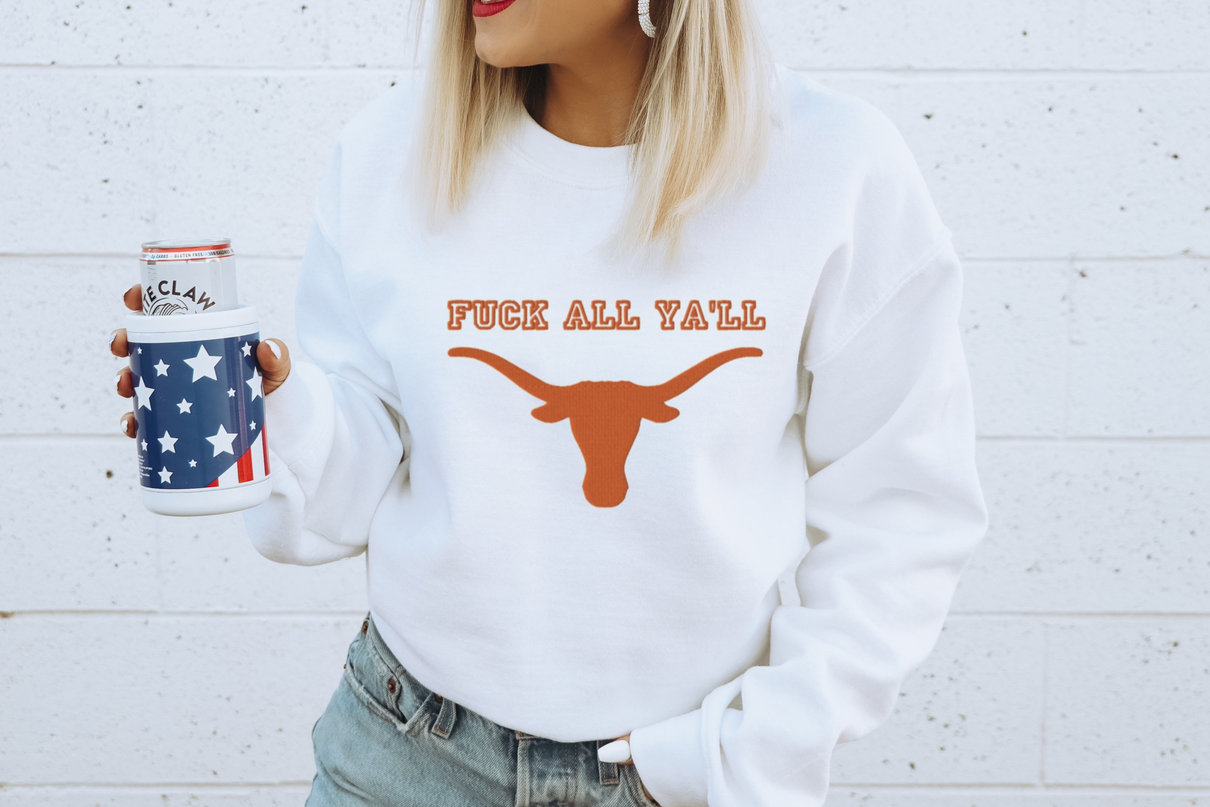 Fuck All Ya’ll Longhorns-inspired Game Day Sweatshirt