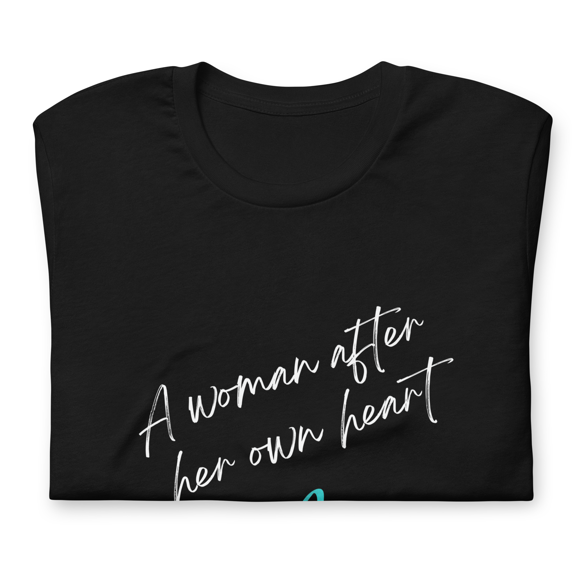 A Woman After Her Own Heart Loose Fit Tee - Yoga Bitch